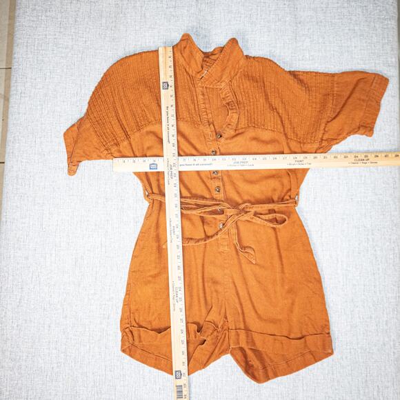 SPELL & The Gypsy Collective Rani Romper in copper size XS - Picture 6 of 9